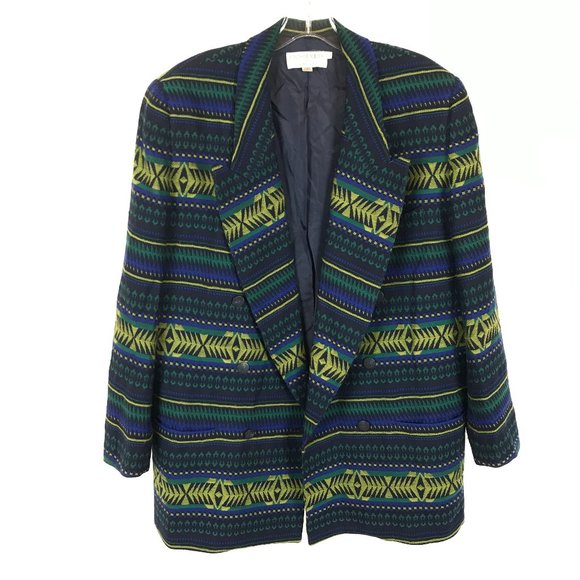 Michii Moon for Sanyo Vintage Wool Blend Jacket - Picture 1 of 3